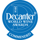 Decanter World Wine Awards: Commended 